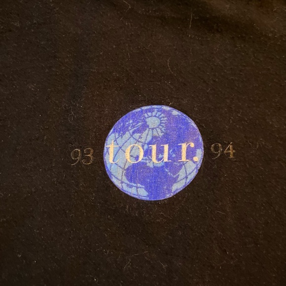 Vintage Janet Jackson Tour Tee 1993-1994 Size Large - Picture 4 of 4